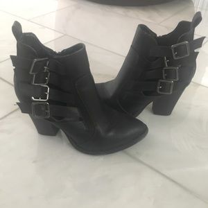 Forever 21 Black Booties